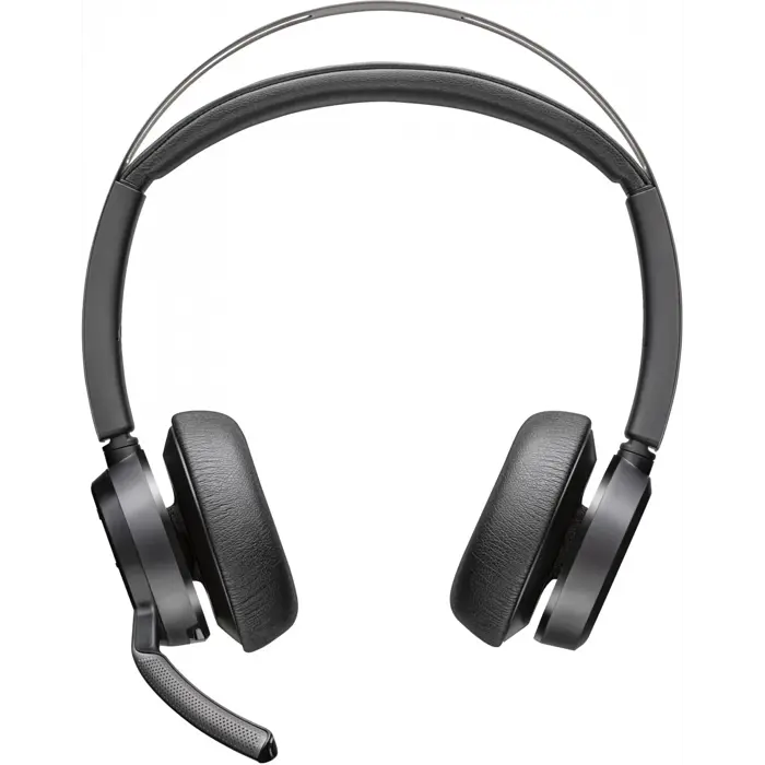 POLY Voyager Focus 2 USB-C-C Headset +USB-C/A Adapter +Charging Stand