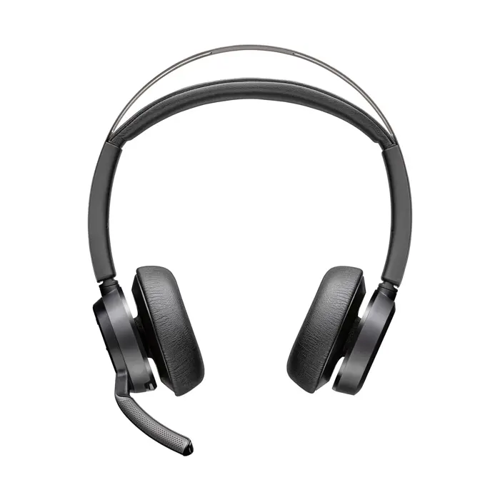 POLY Voyager Focus 2 USB-C-C Headset +USB-C/A Adapter +Charging Stand