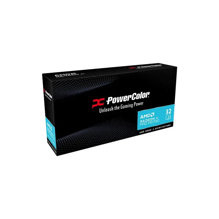 PowerColor AI PRO R9700 32G-B graphics card