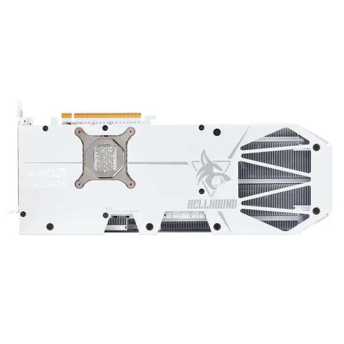 PowerColor Hellhound Radeon RX 9070 XT Spectral White AMD 16 GB GDDR6