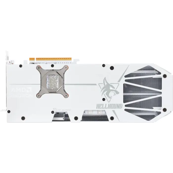 PowerColor Radeon RX 9070 XT Hellhound Spectral White OC (white, RDNA4, GDDR6, 3x DisplayPort, 1x HDMI)