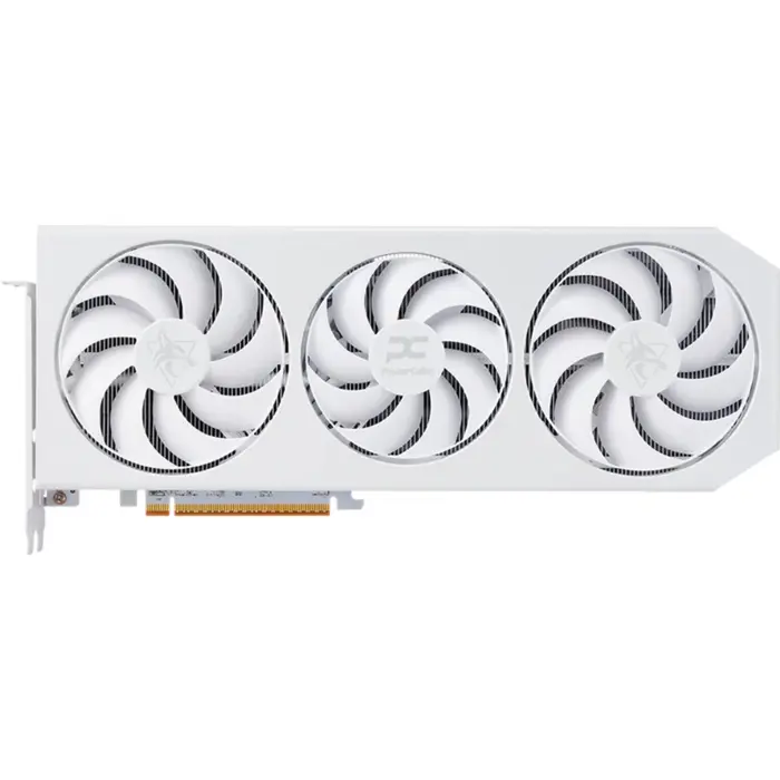 PowerColor Radeon RX 9070 XT Hellhound Spectral White OC (white, RDNA4, GDDR6, 3x DisplayPort, 1x HDMI)