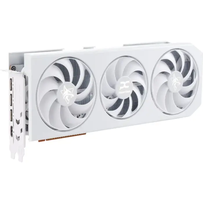 PowerColor Radeon RX 9070 XT Hellhound Spectral White OC (white, RDNA4, GDDR6, 3x DisplayPort, 1x HDMI)