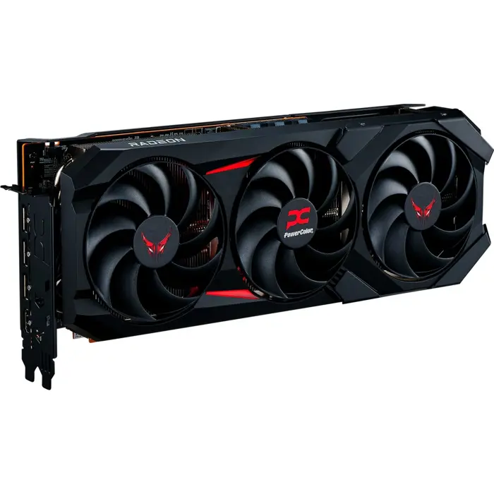 PowerColor Radeon RX 9070 XT Red Devil 16GB OC, graphics card black, RDNA4, GDDR6, 3x DisplayPort, 1x HDMI 2.1