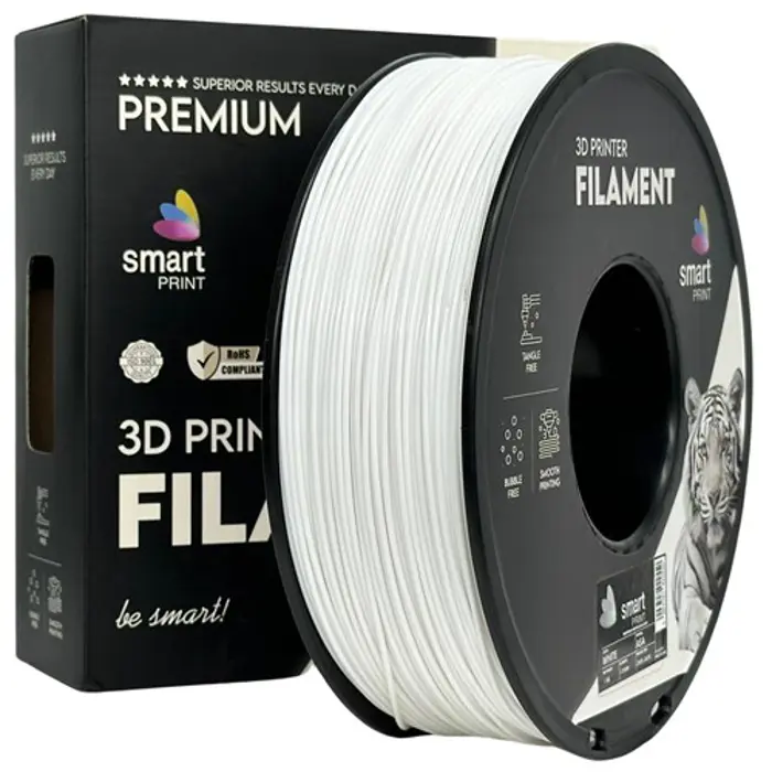 PREMIUM 3D FILAMENT ASA WHITE 1KG