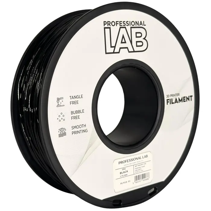 PREMIUM 3D FILAMENT TPU BLACK 1KG
