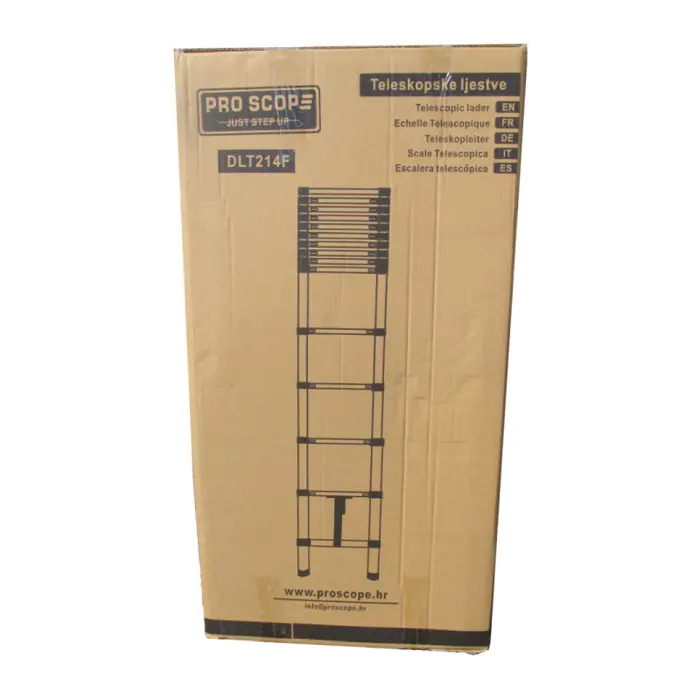 ProScope teleskopske ljestve #DLT214F (15 stepenica/440cm) - PRO