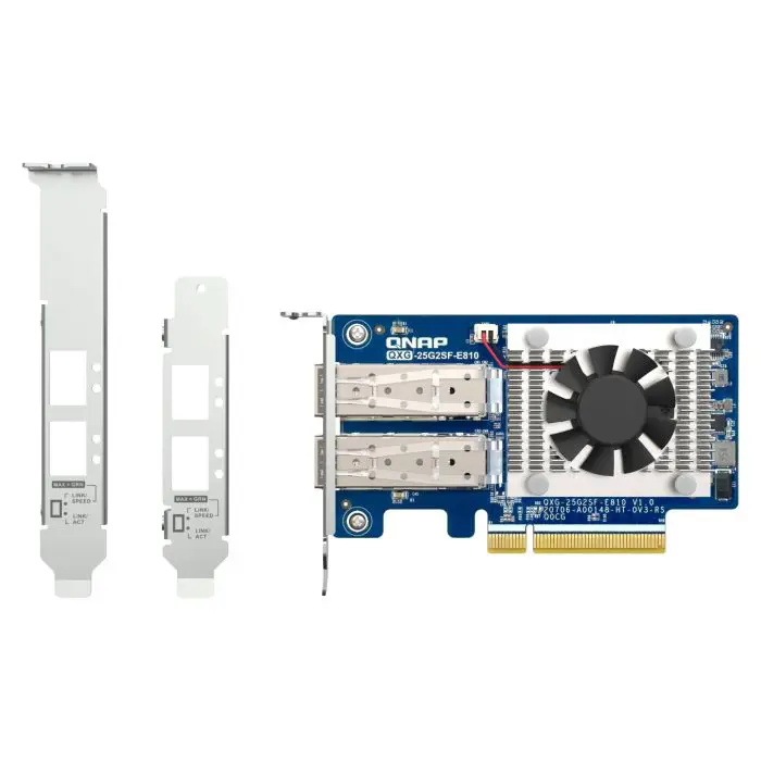 QNAP 25Gb dual port network card