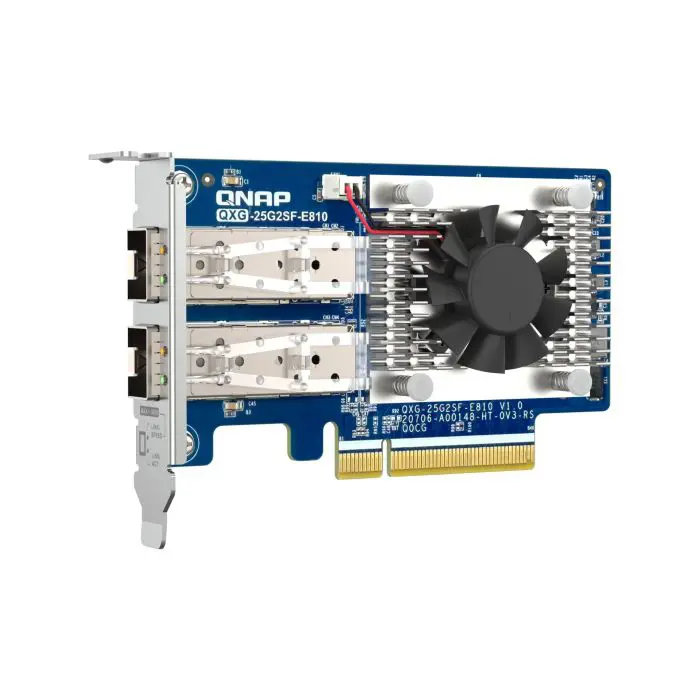 QNAP 25Gb dual port network card