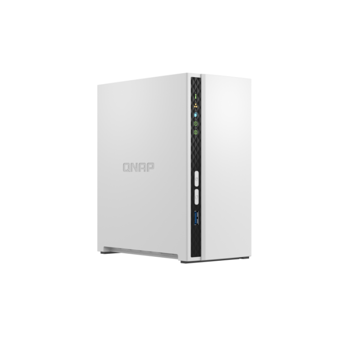 QNAP NAS for 2 disk, 2GB ram, 1Gb network