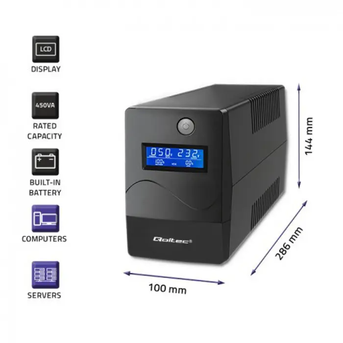 Qoltec Monolith 53978