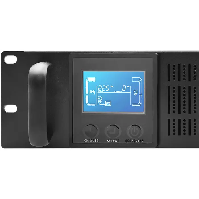 Qoltec RACK UPS | 2kVA | 1600W | LCD
