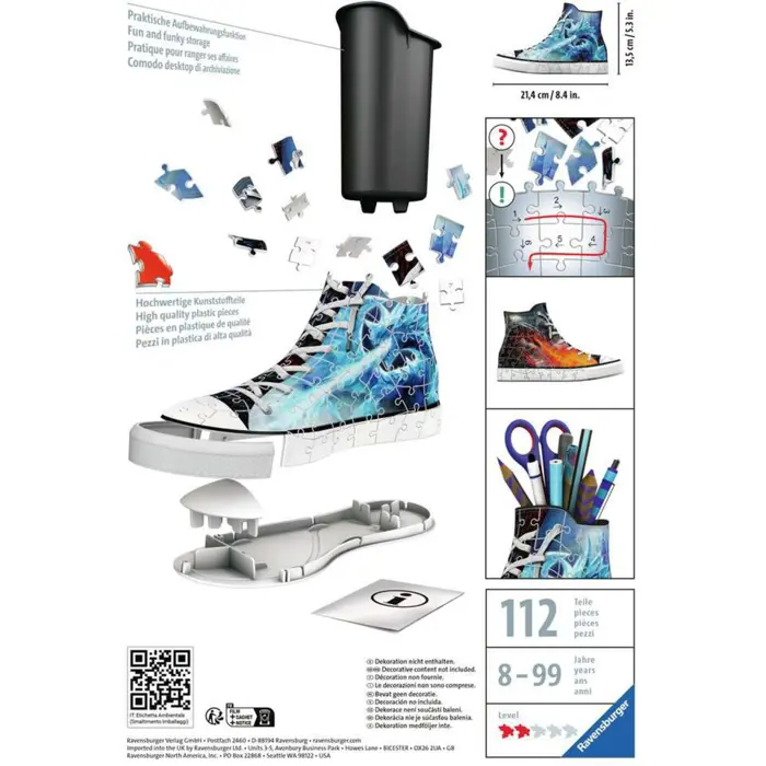 Ravensburger 3D Puzzle Sneaker Mystical Dragons