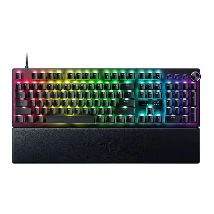 Razer Huntsman V3 Pro Keyboard, RGB, PBT, Analog Switches Gen2, US, HR/SLO, RZ03-04970100-R3M1