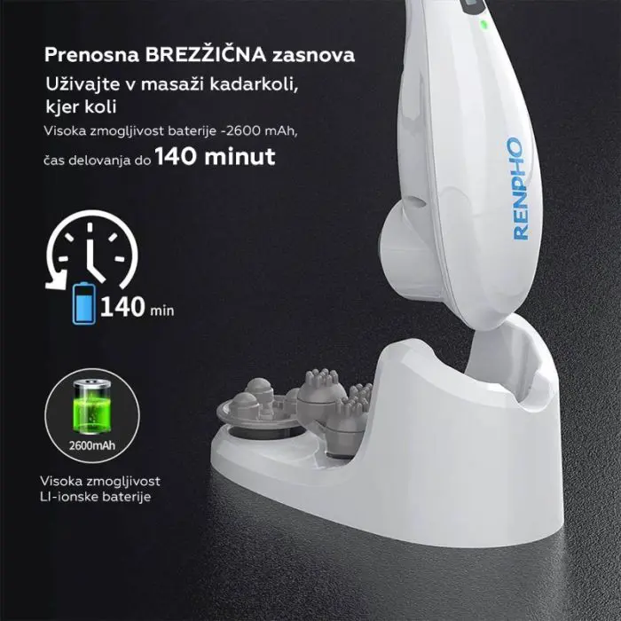 RENPHO Cordless hand massager