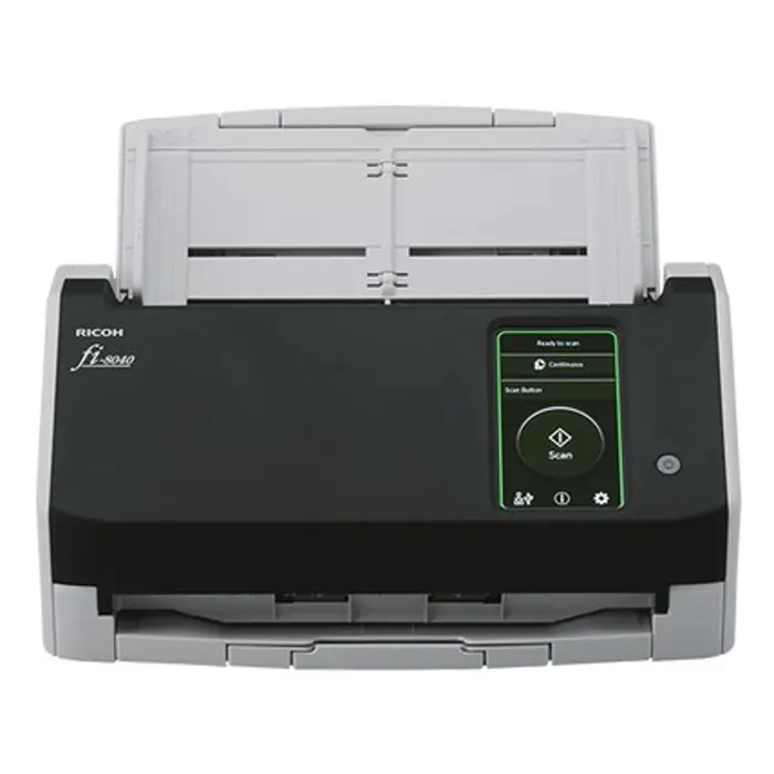Ricoh fi-8040 ADF + Manual feed scanner 600 x 600 DPI A4 Black, Grey