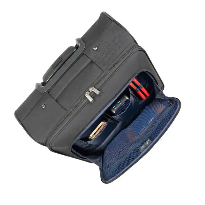 Rivacase 8481 black ECO Travel carry-on bag 20"
