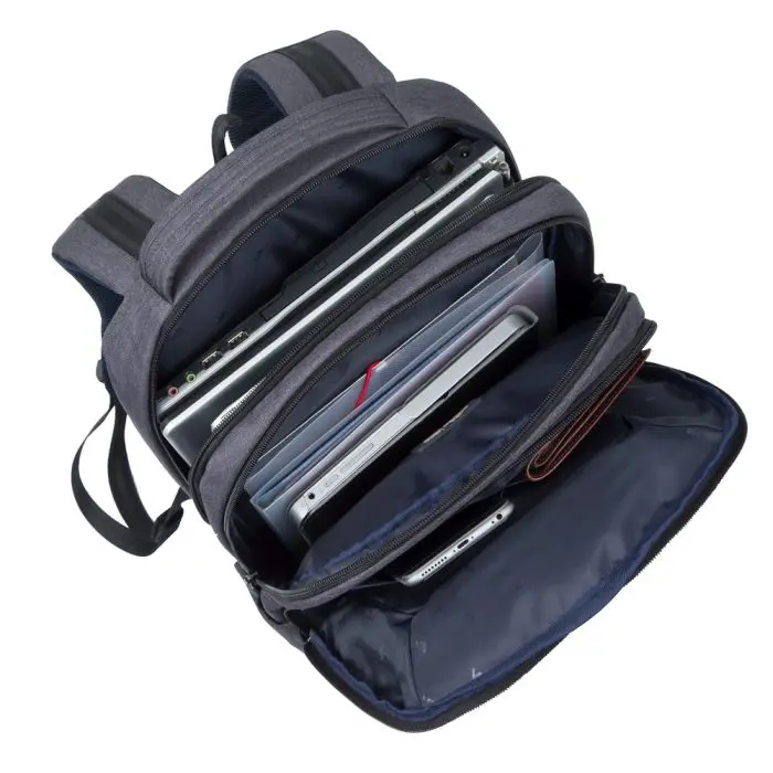 RivaCase black ECO laptop backpack 16" 7765