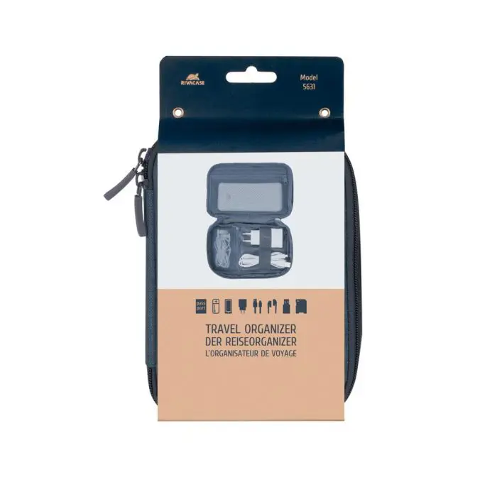RivaCase blue travel organizer 5631