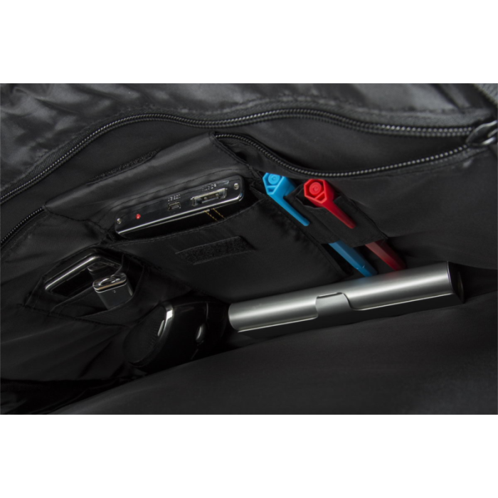 RivaCase carbon black changeable laptop bag / backpack 16 "8290