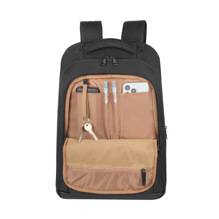 RivaCase ECO backpack for laptops up to 17.3", black