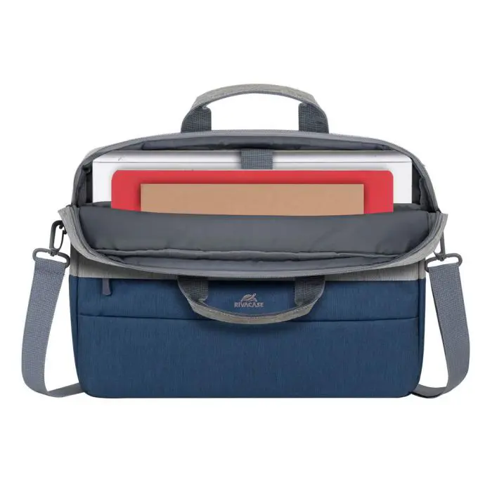 RivaCase laptop bag 15.6 "gray-blue 7532