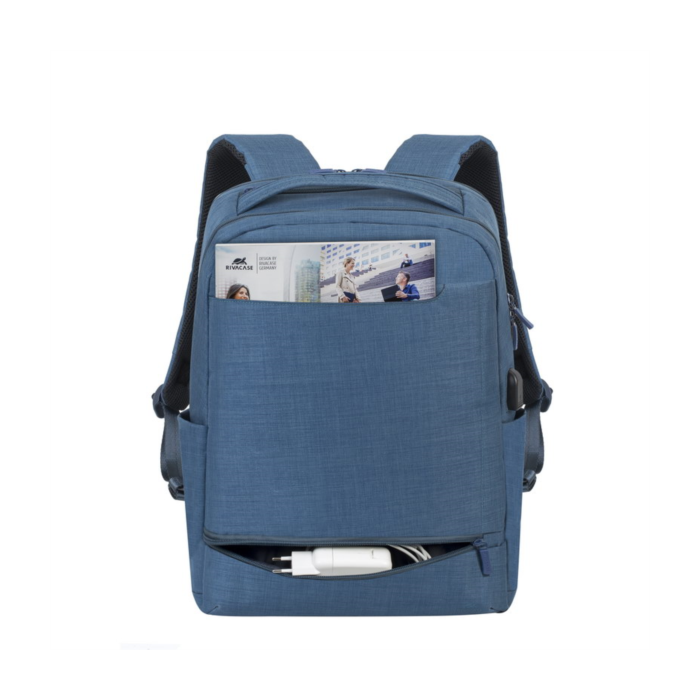 RivaCase turquoise-blue large backpack for laptop 17.3 "8365