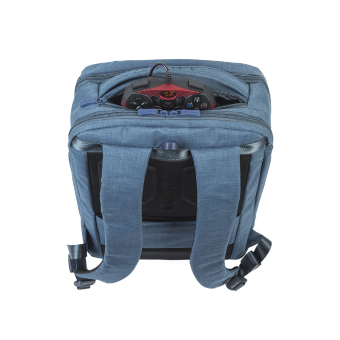 RivaCase turquoise-blue large backpack for laptop 17.3 "8365