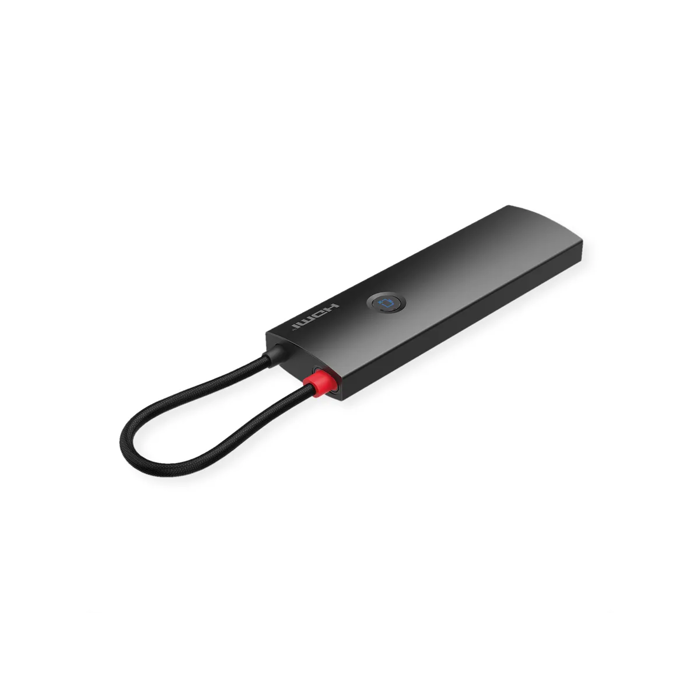 Roline USB-C multiport docking station, 1×4K HDMI, 2×USB 3.2 Gen 2, 1×USB Type C PD, 1×G-LAN, 1×SD/microSD Card Reader