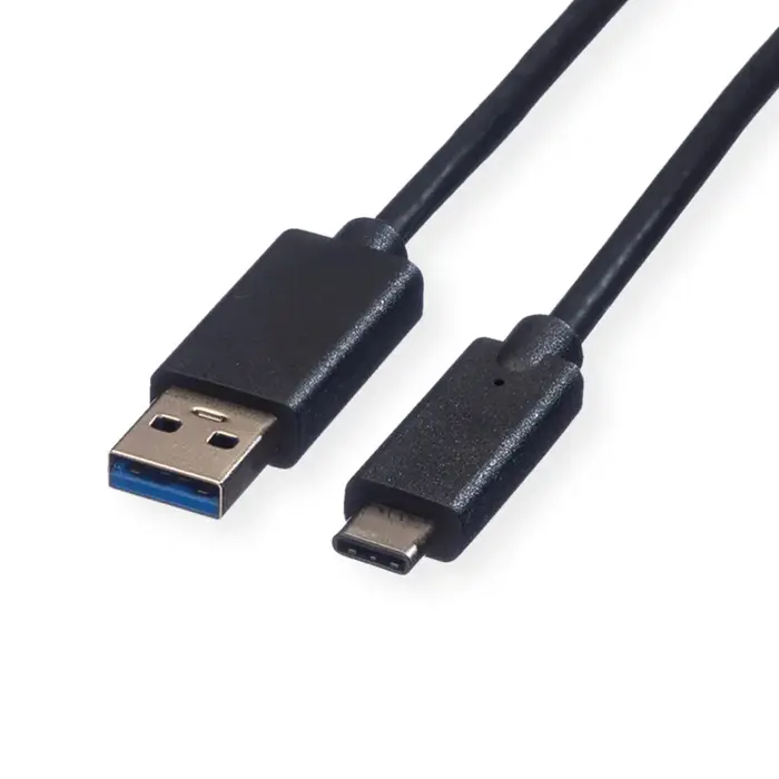 Roline USB3.1 kabel TIP A-C M/M, 1.0m, crni