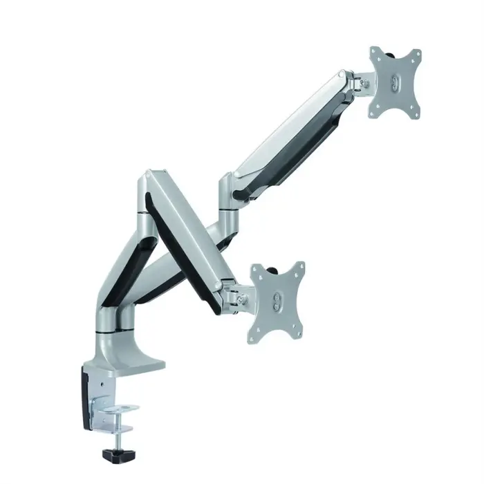 Roline VALUE LCD monitor dvostruki stolni pneumatski nosač, 6 spojeva, Pivot (max. dužina 580mm - nosivost 9kg)