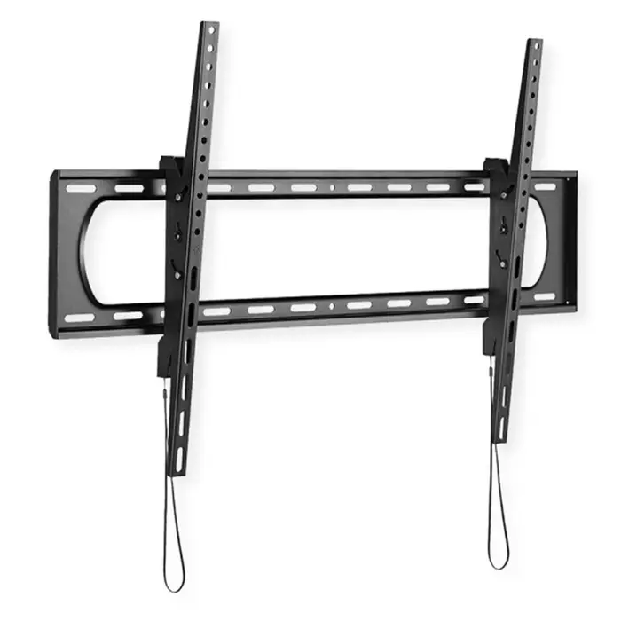 Roline VALUE zidni nosač za TV 60-120", nagibni, udaljenost od zida 80mm, nosivost 120Kg, crni