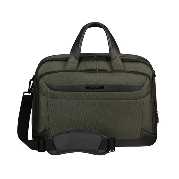 Samsonite torba Pro-DLX 6 za prijenosnike do 15.6", s pretincom za 10,5" tablet, 16 / 23 L, zelena