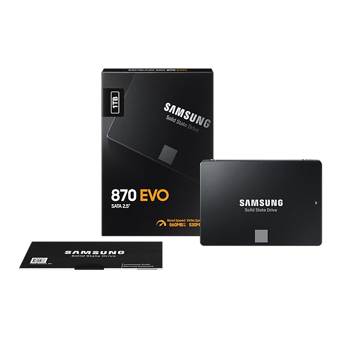 Samsung 1000GB 870 EVO SSD SATA3 2.5 "disk
