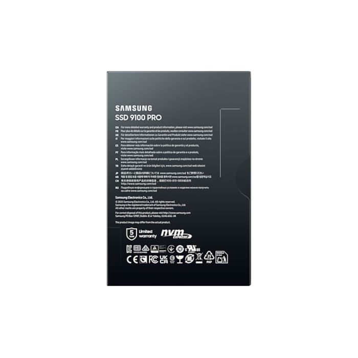 Samsung 1TB 9100 Pro PCIE 5.0 NVME M.2 SSD