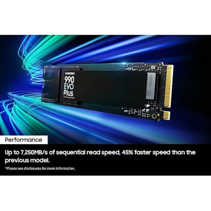 Samsung 1TB 990 EVO M.2 80mm PCI-e 5.0 x2 NVMe, V-NAND