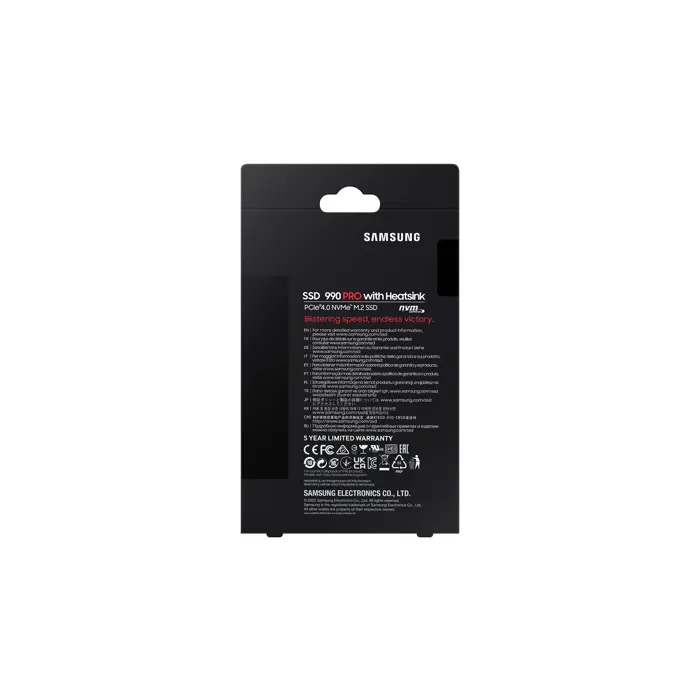 Samsung 990 PRO 2 TB M.2 PCI Express 4.0 NVMe V-NAND MLC