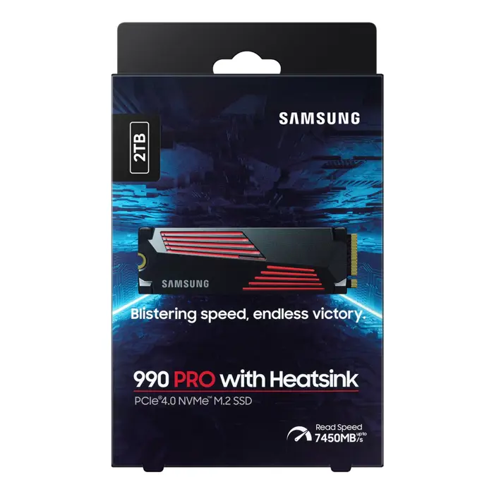 Samsung 990 PRO 2 TB M.2 PCI Express 4.0 NVMe V-NAND MLC