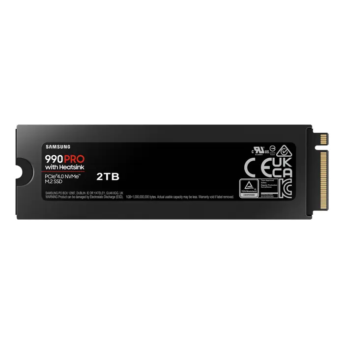 Samsung 990 PRO 2 TB M.2 PCI Express 4.0 NVMe V-NAND MLC