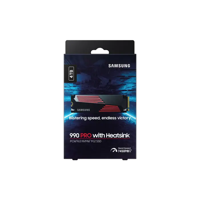 Samsung 990 Pro 4 TB M.2 PCI Express 4.0 NVMe V-NAND TLC