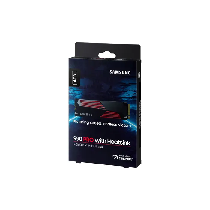 Samsung 990 Pro 4 TB M.2 PCI Express 4.0 NVMe V-NAND TLC