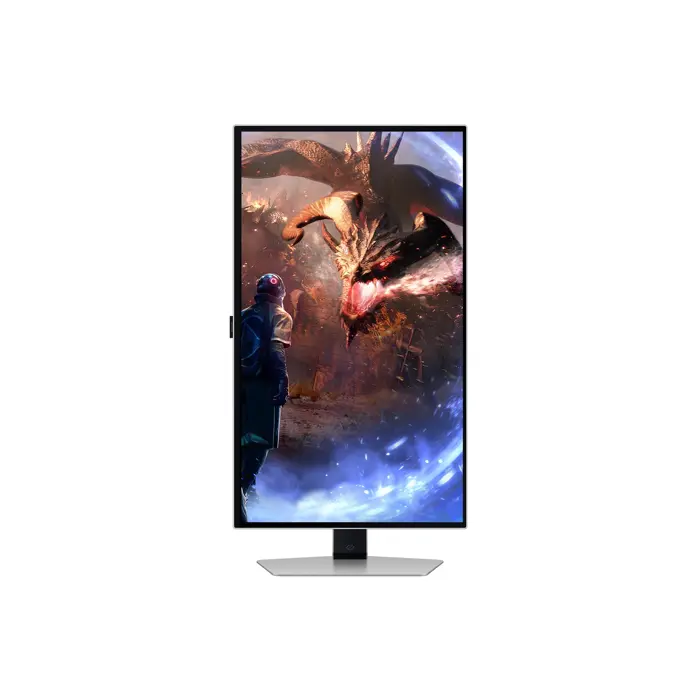 Samsung G60SD computer monitor 68.6 cm (27") 2560 x 1440 pixels Quad HD OLED Silver