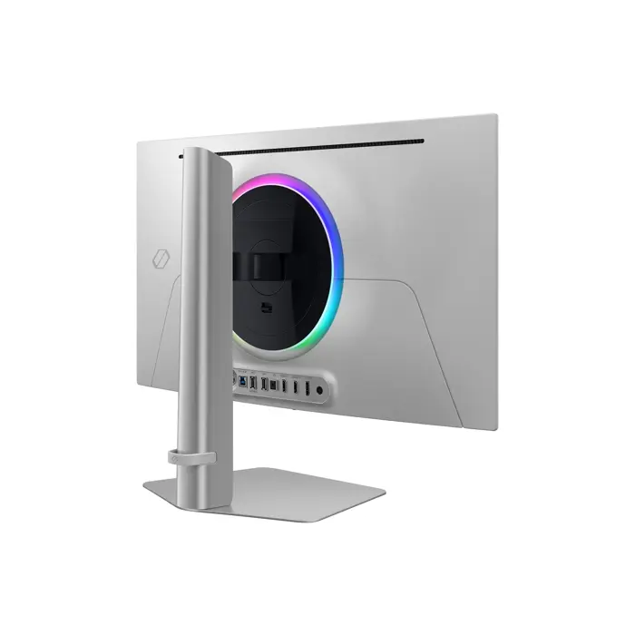 Samsung G60SD computer monitor 68.6 cm (27") 2560 x 1440 pixels Quad HD OLED Silver
