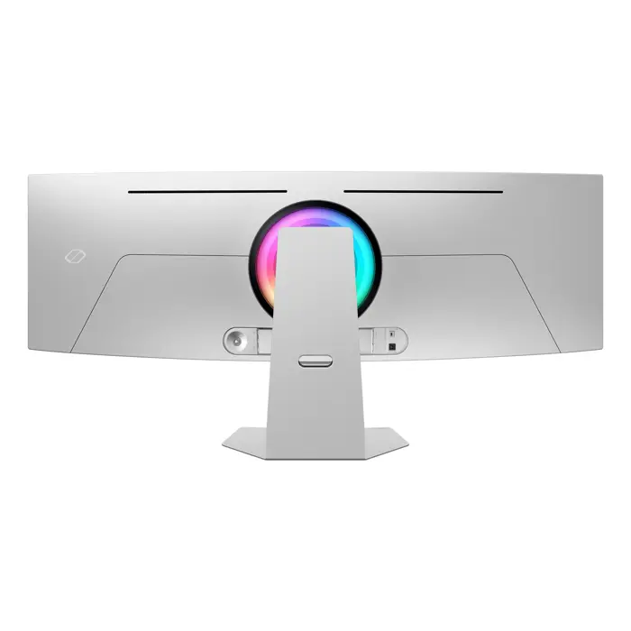 Samsung G95SC computer monitor 124.5 cm (49") 5120 x 1440 pixels Dual QHD OLED Silver