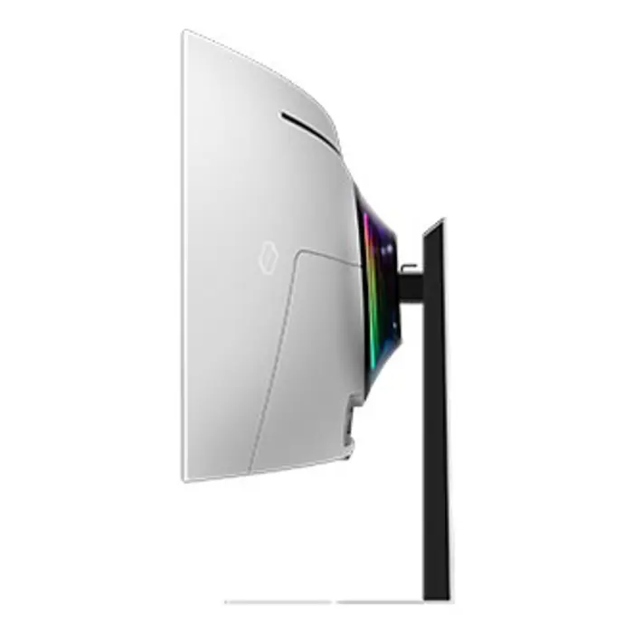 Samsung G95SC computer monitor 124.5 cm (49") 5120 x 1440 pixels Dual QHD OLED Silver
