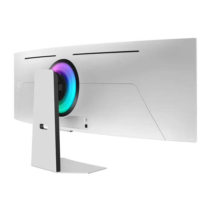 Samsung G95SC computer monitor 124.5 cm (49") 5120 x 1440 pixels Dual QHD OLED Silver