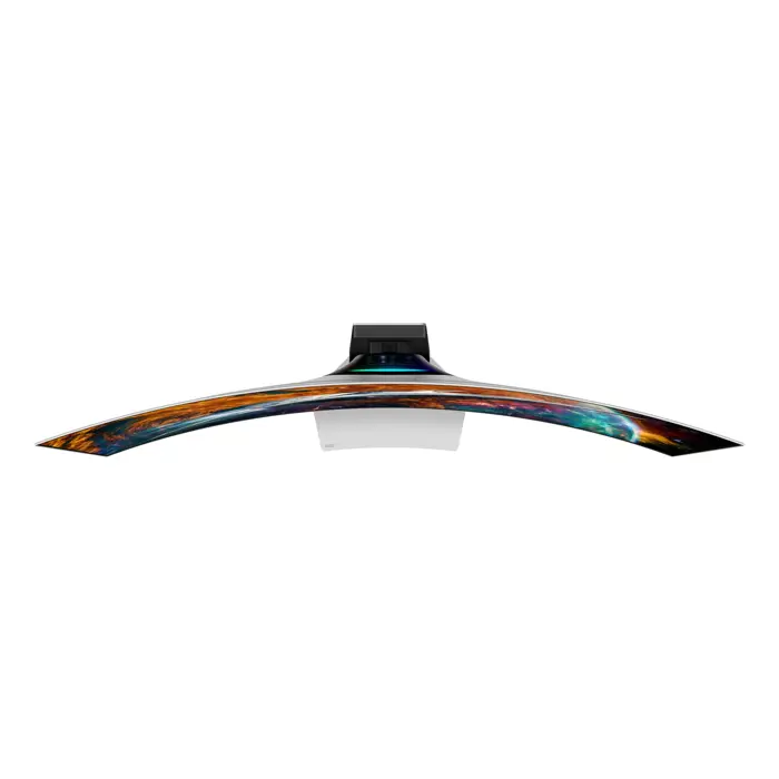 Samsung G95SC computer monitor 124.5 cm (49") 5120 x 1440 pixels Dual QHD OLED Silver