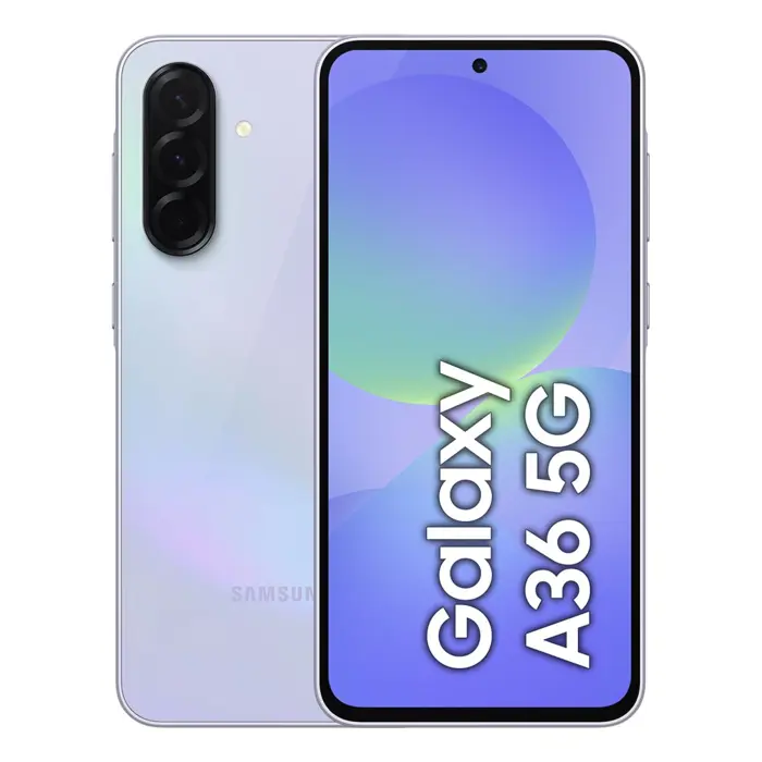 Samsung Galaxy A36 5G 17 cm (6.7") Dual SIM Android 15 USB Type-C 6 GB 128 GB 5000 mAh Lavender
