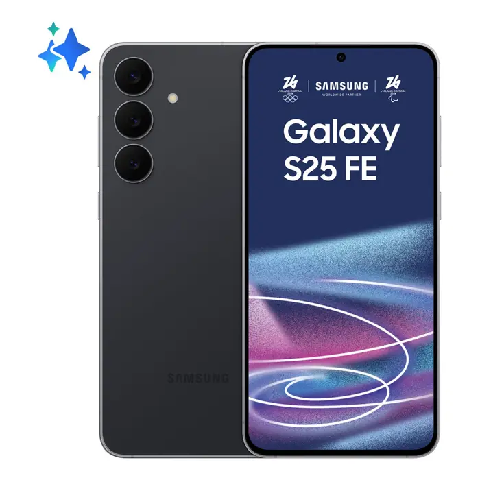 Samsung Galaxy S25 FE 5G 17 cm (6.7") Dual SIM USB Type-C 8 GB 128 GB 4900 mAh Black