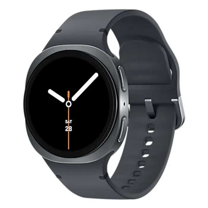 Samsung Galaxy Watch 8 3.3 cm (1.3") AMOLED 40 mm Digital 438 x 438 pixels Touchscreen 4G Graphite Wi-Fi GPS (satellite)